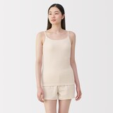 婦人　コットンベロアブラキャミソール