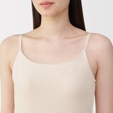婦人　コットンベロアブラキャミソール