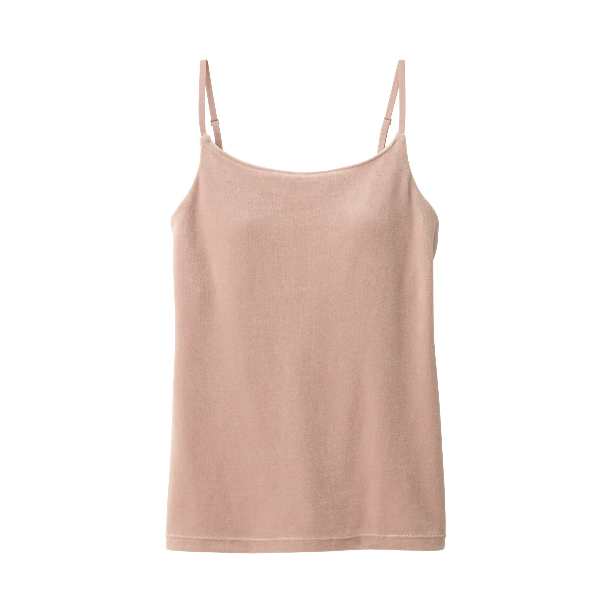 婦人　コットンベロアブラキャミソール