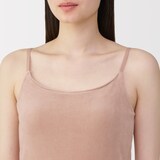 婦人　コットンベロアブラキャミソール