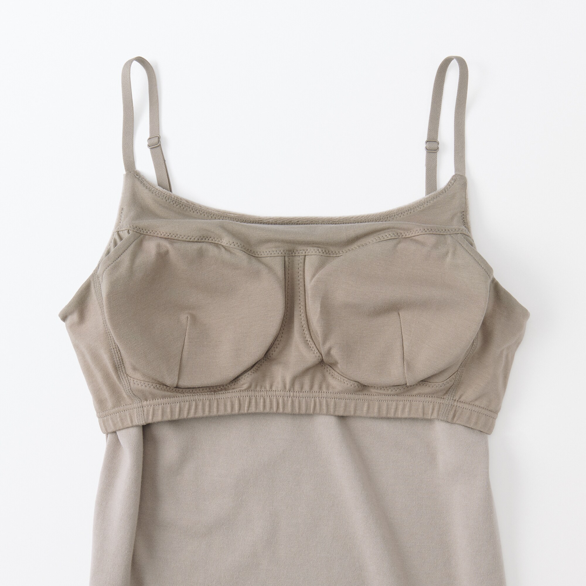 婦人　コットンベロアブラキャミソール