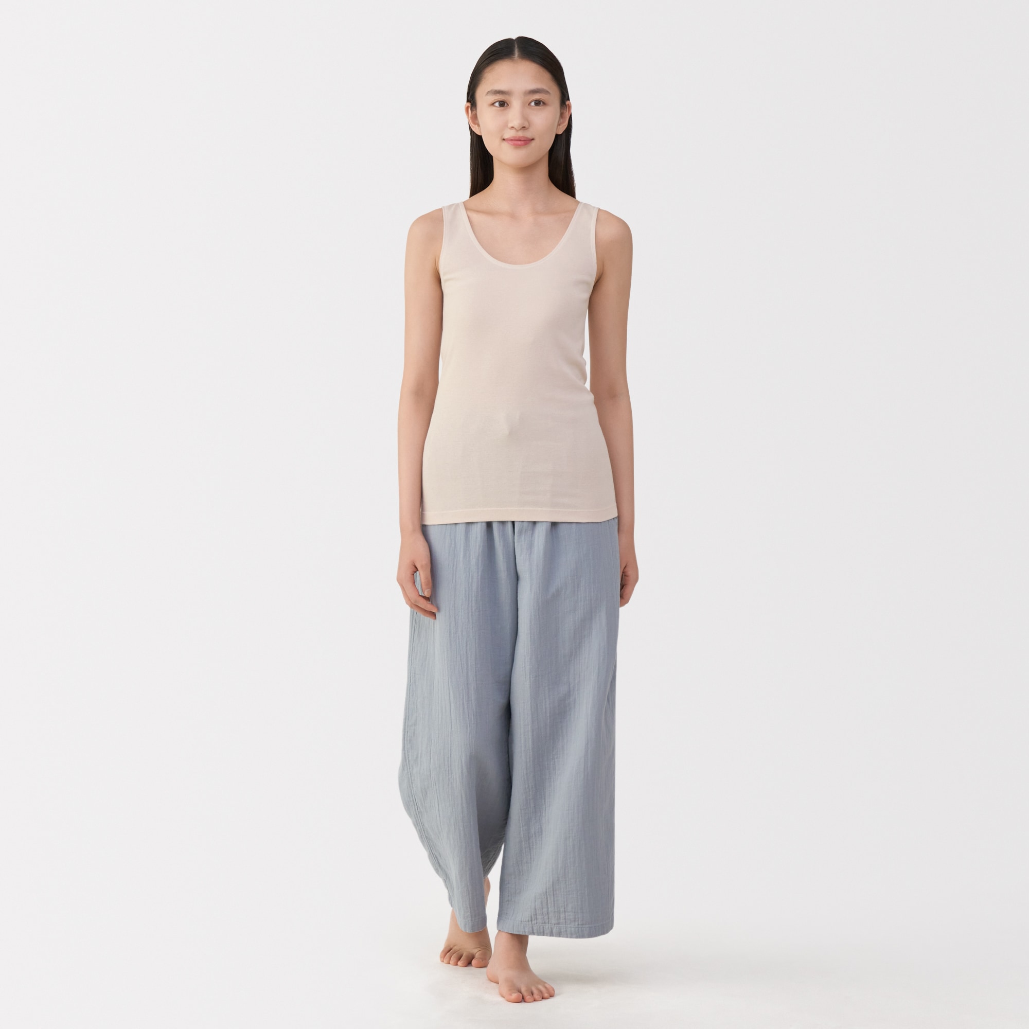 婦人　あったか綿　タンクトップ