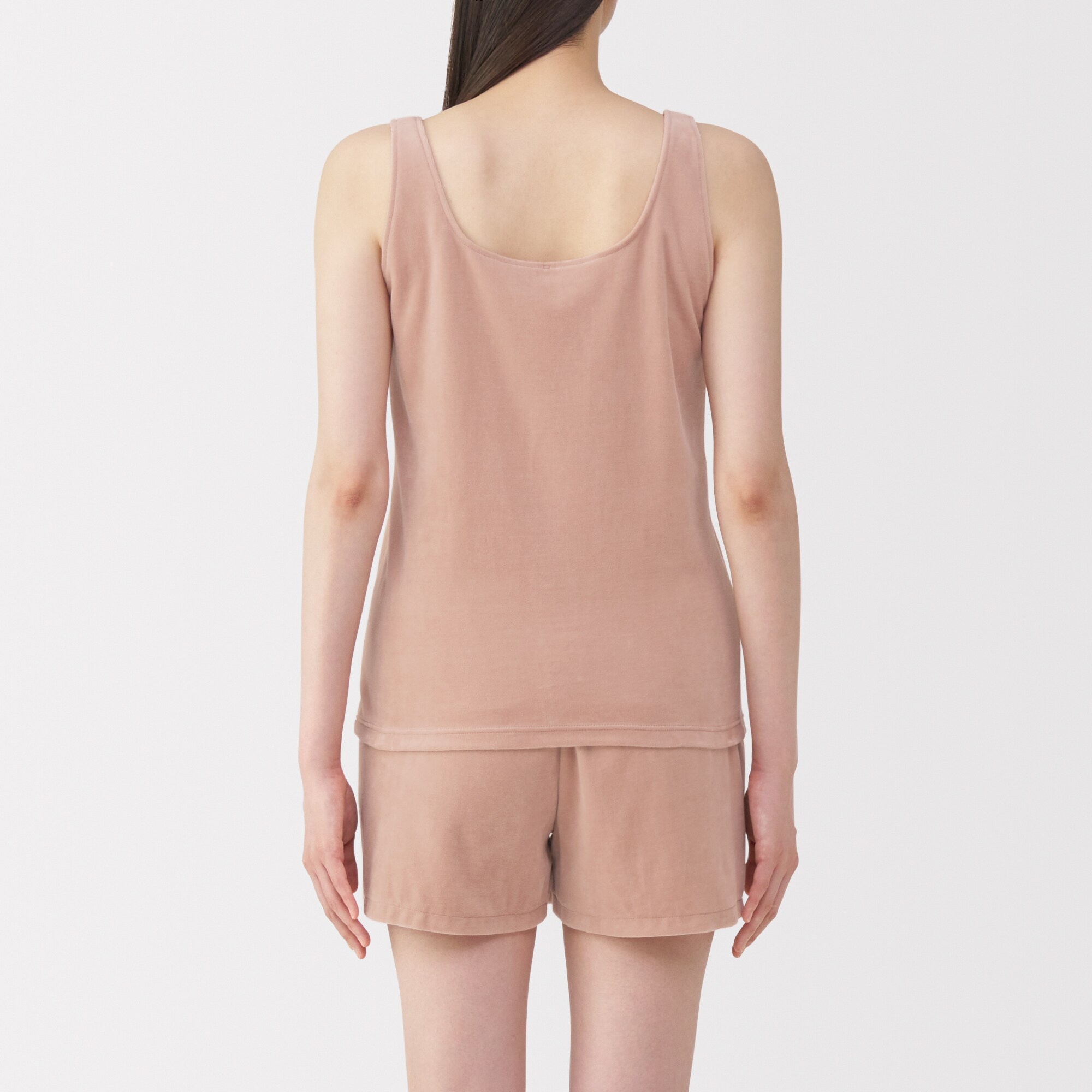 婦人　コットンベロアタンクトップ