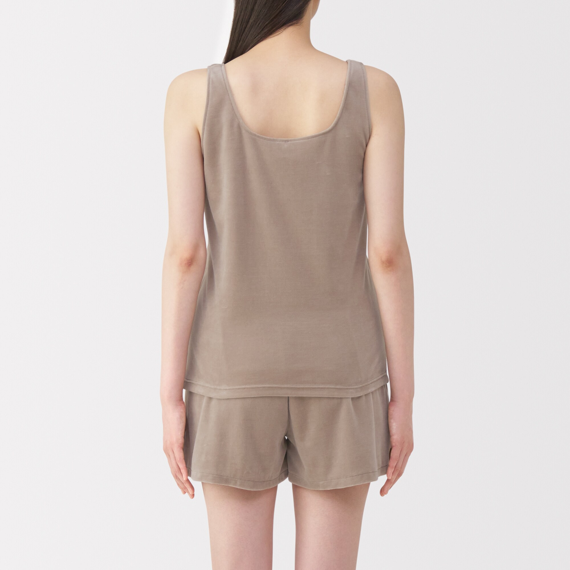 婦人　コットンベロアタンクトップ