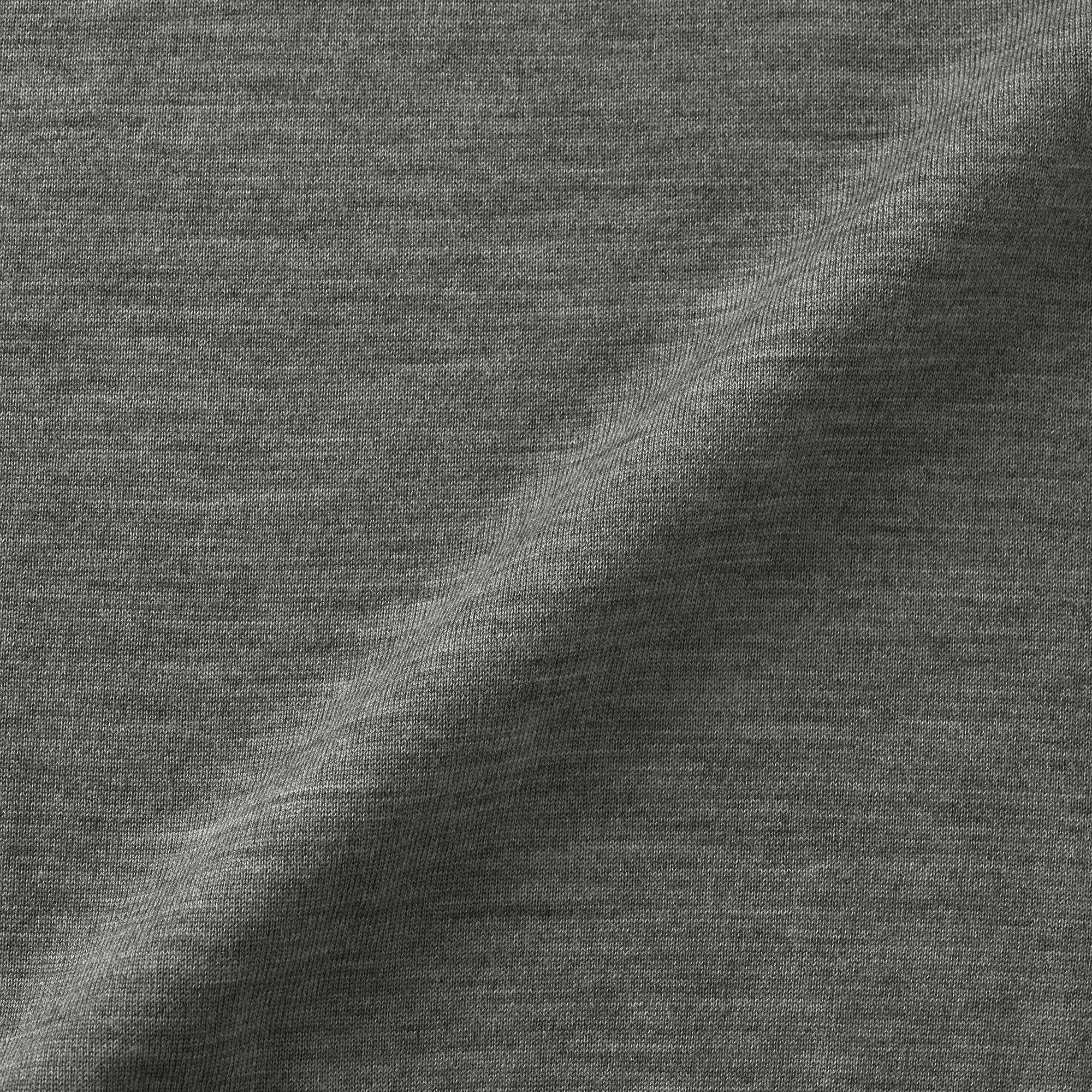 紳士　洗えるウールハイゲージポロ