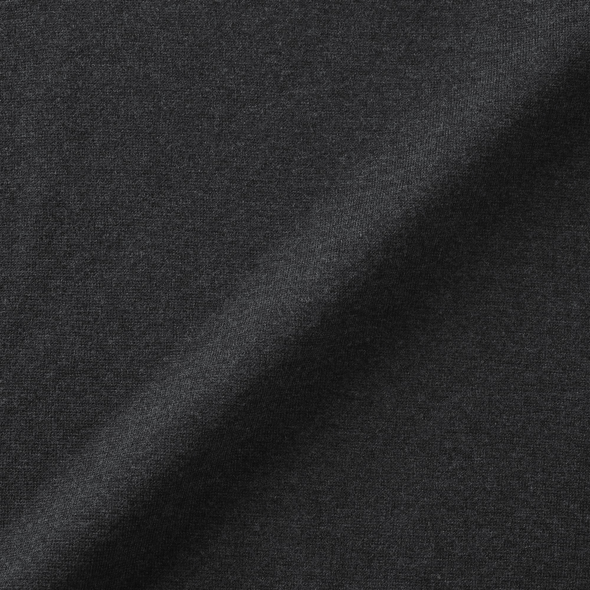 紳士　洗えるミラノリブ編みクルーネックセーター