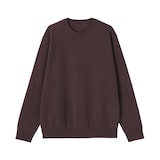 紳士　洗えるミラノリブ編みクルーネックセーター