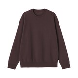 紳士　洗えるミラノリブ編みクルーネックセーター