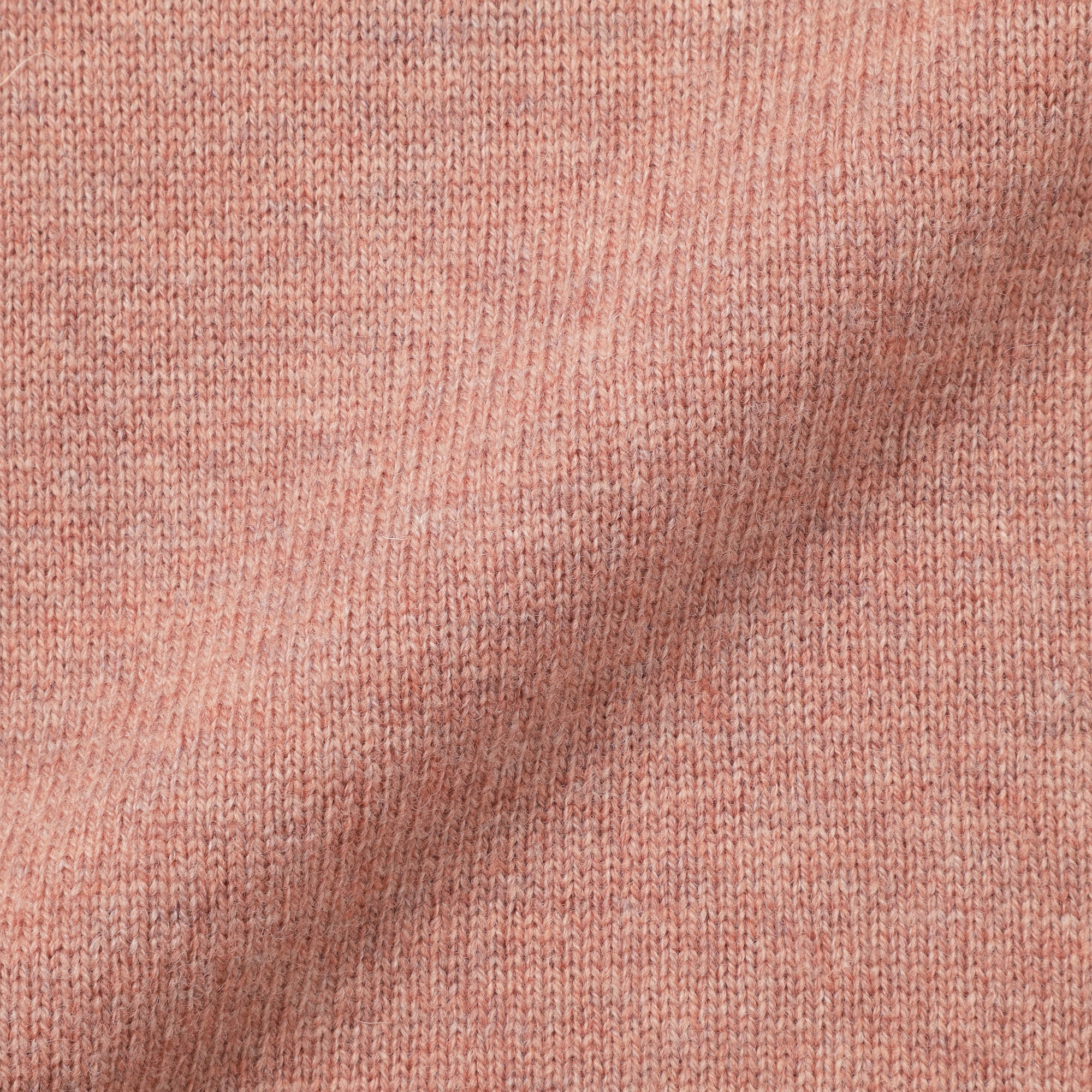 紳士　洗えるウールミドルゲージクルーネックセーター