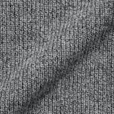 紳士　ウールミドルゲージ畦編みＶネックセーター