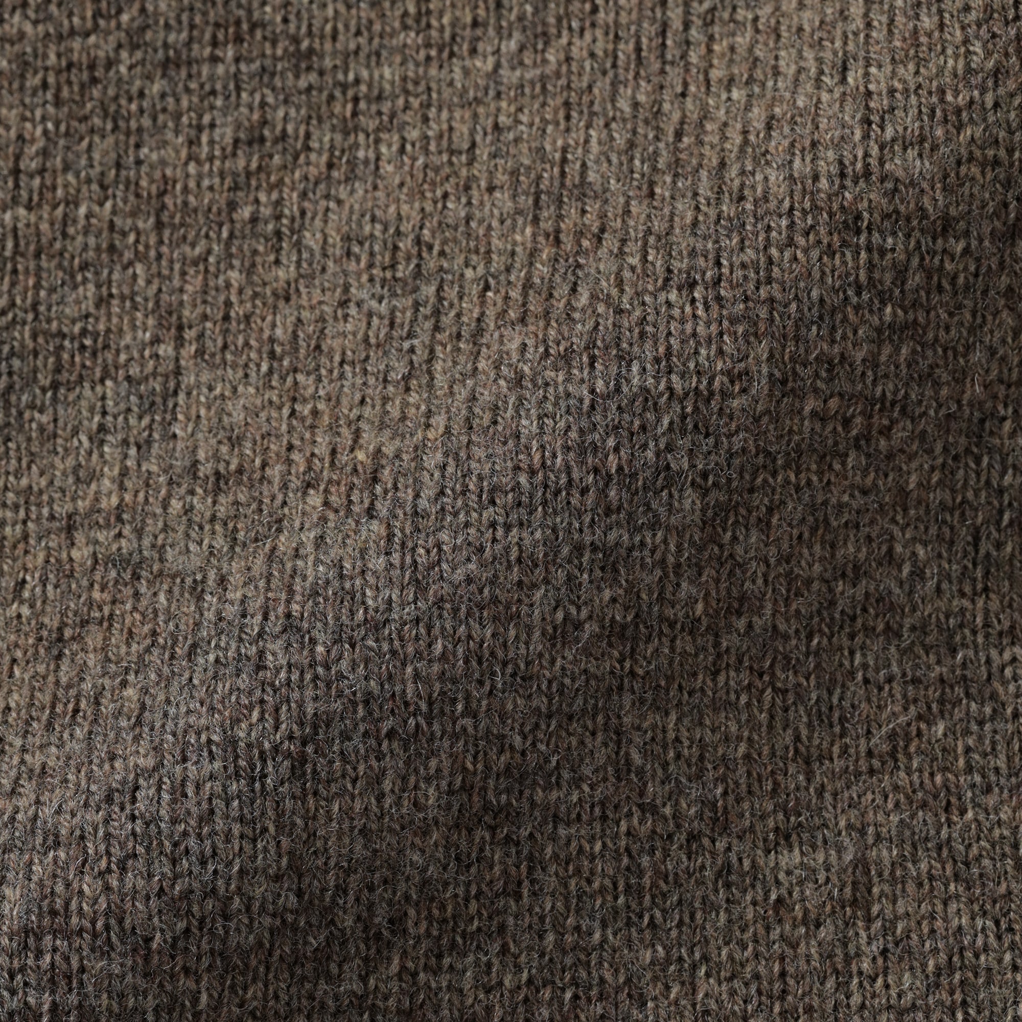 紳士　アンデスウールクルーネックセーター