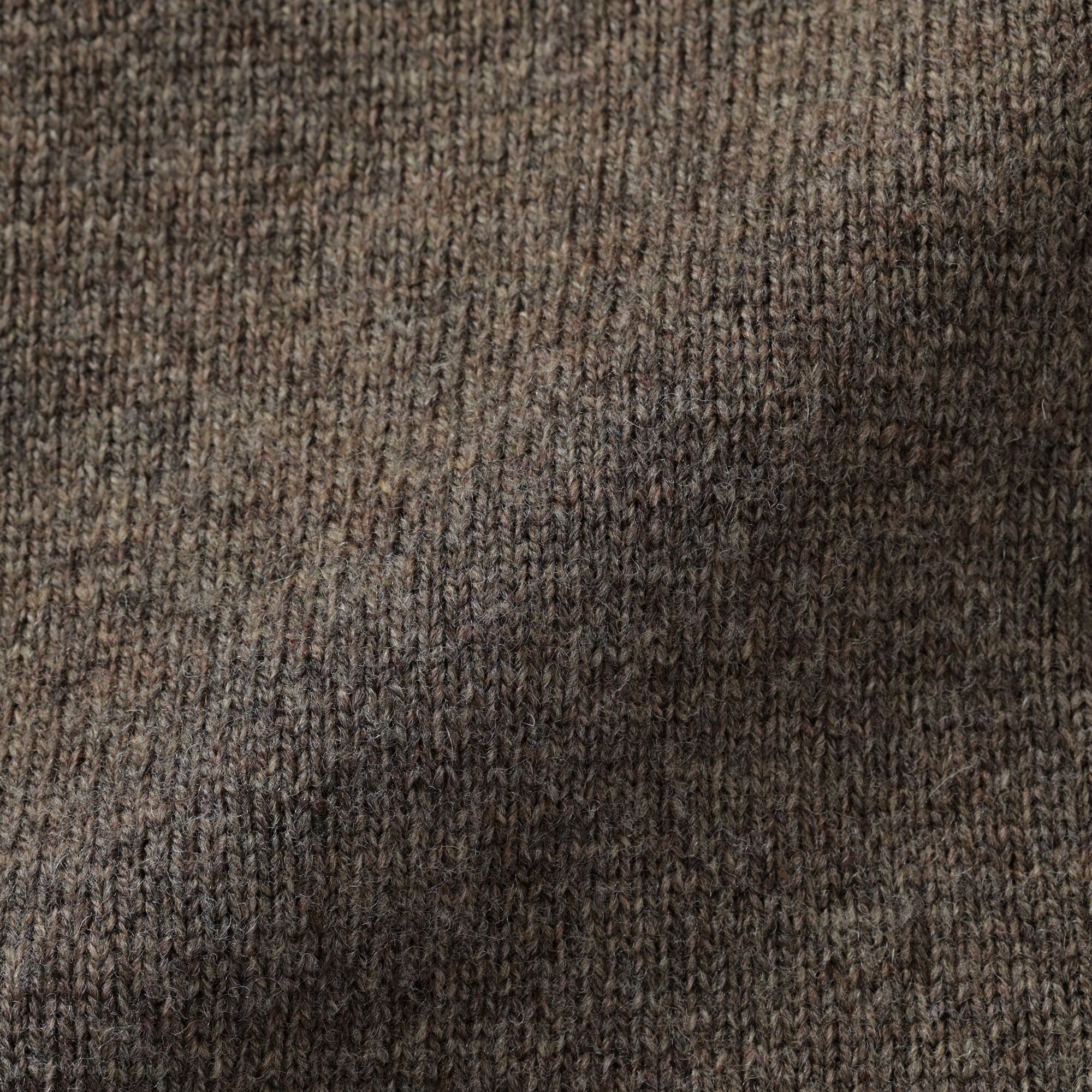 紳士　アンデスウールクルーネックセーター