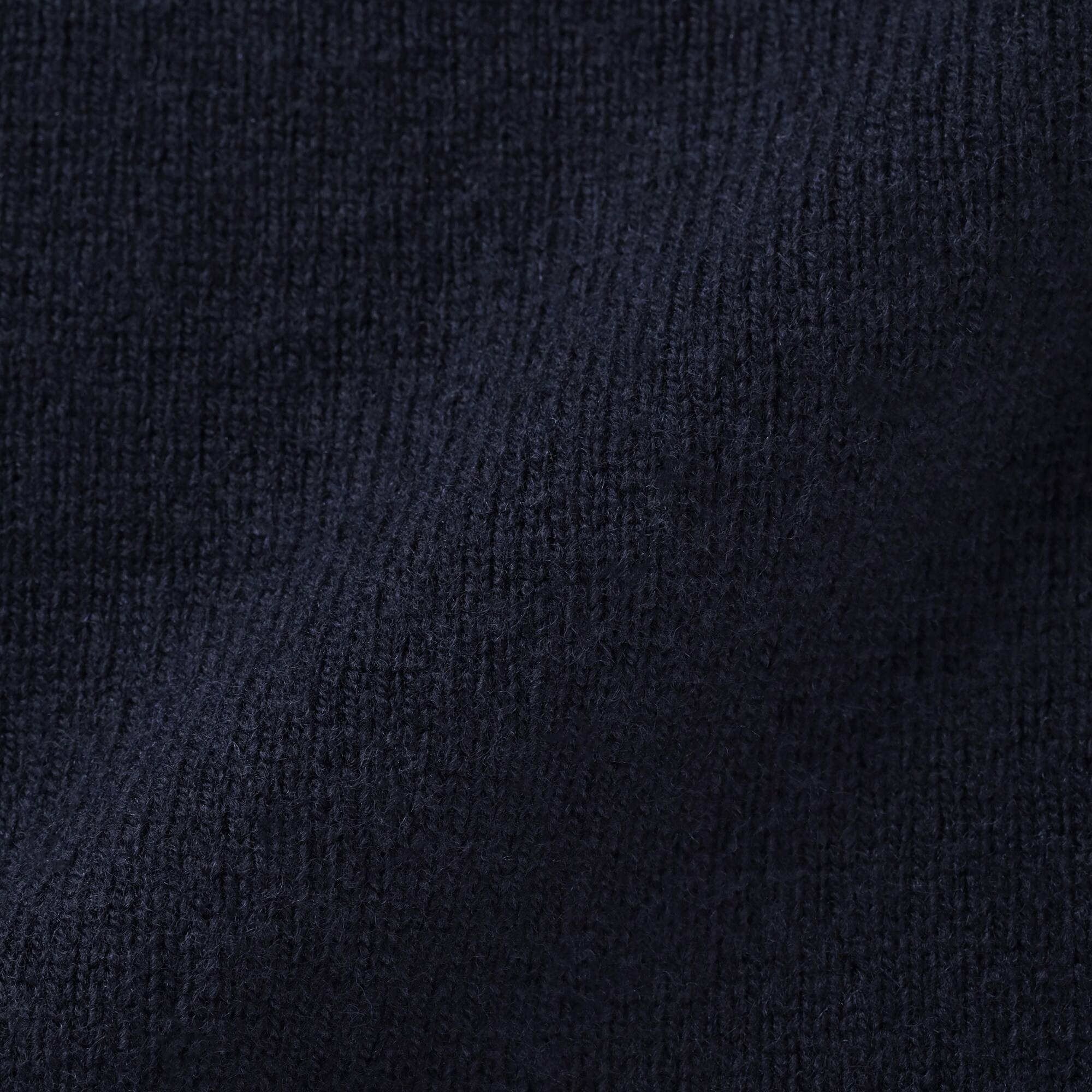 紳士　アンデスウールクルーネックセーター