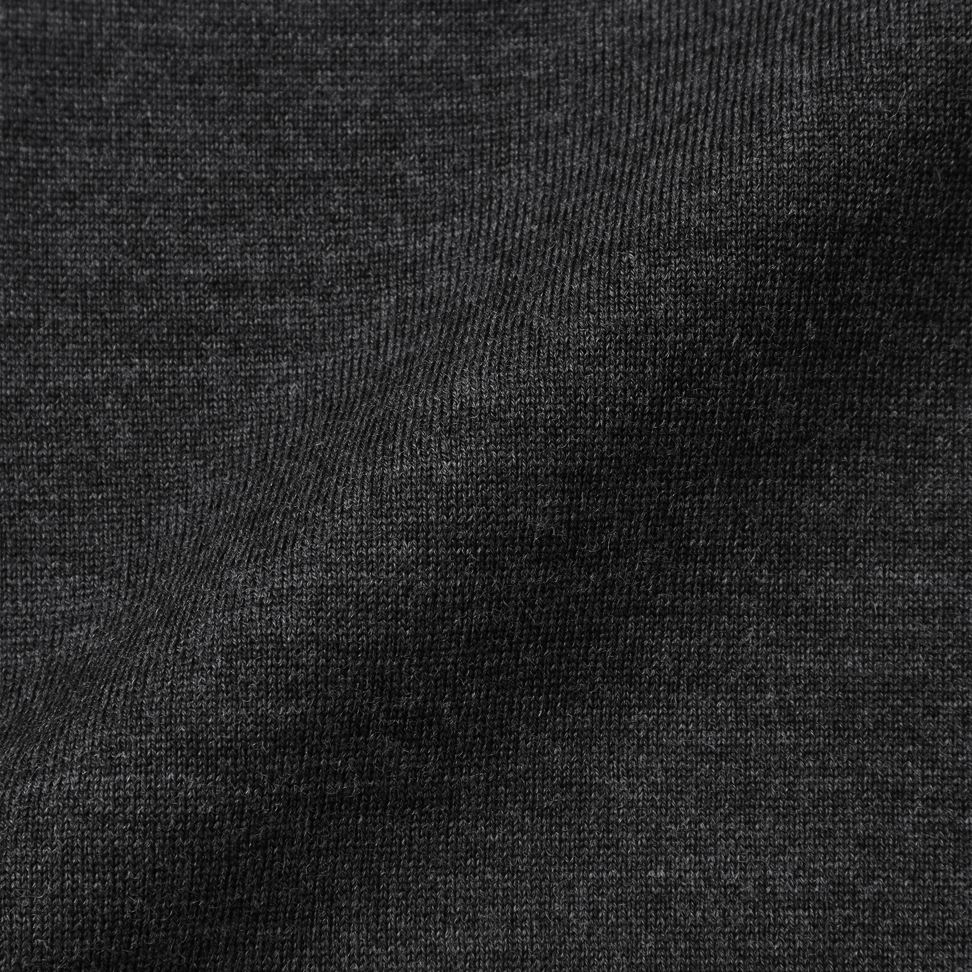 紳士　洗えるウールハイゲージハイネックセーター