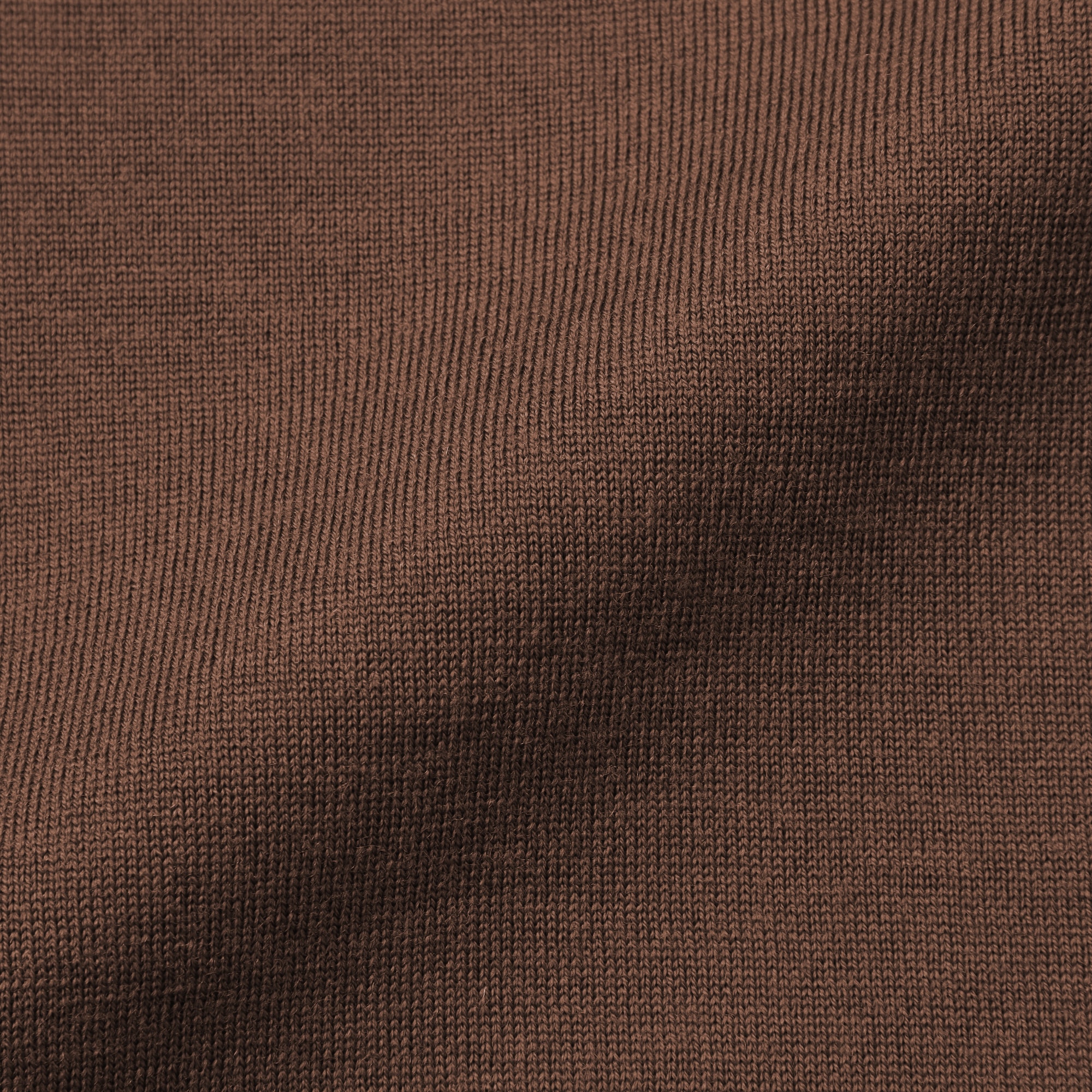 紳士　洗えるウールハイゲージクルーネックセーター