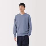 紳士　洗えるウールハイゲージクルーネックセーター