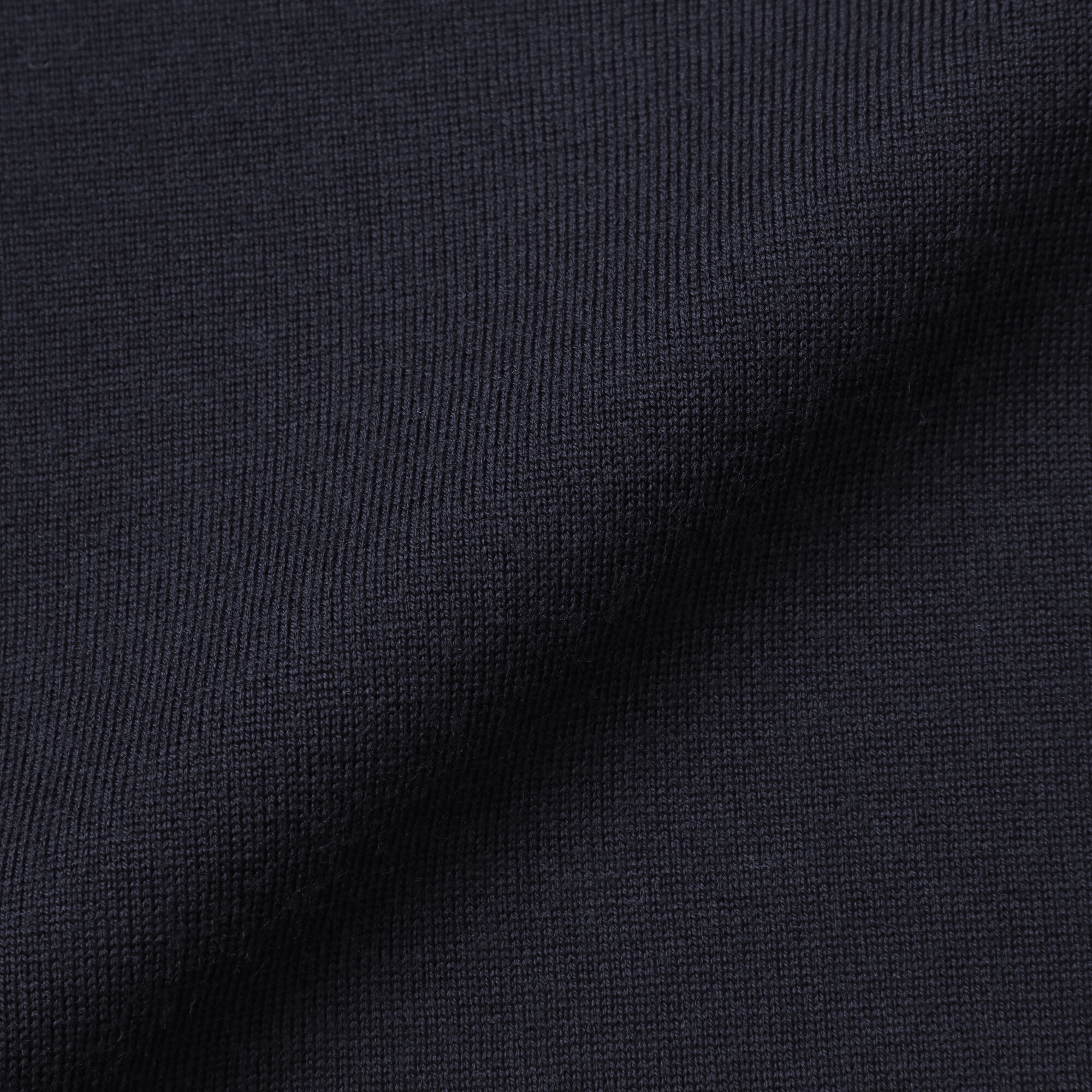 紳士　洗えるウールハイゲージクルーネックセーター