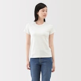 婦人　涼感汗じみしにくいクルーネック半袖Ｔシャツ（ＡＳＥＡＮ）