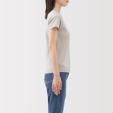 婦人　涼感汗じみしにくいクルーネック半袖Ｔシャツ（ＡＳＥＡＮ）