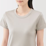 婦人　涼感汗じみしにくいクルーネック半袖Ｔシャツ（ＡＳＥＡＮ）