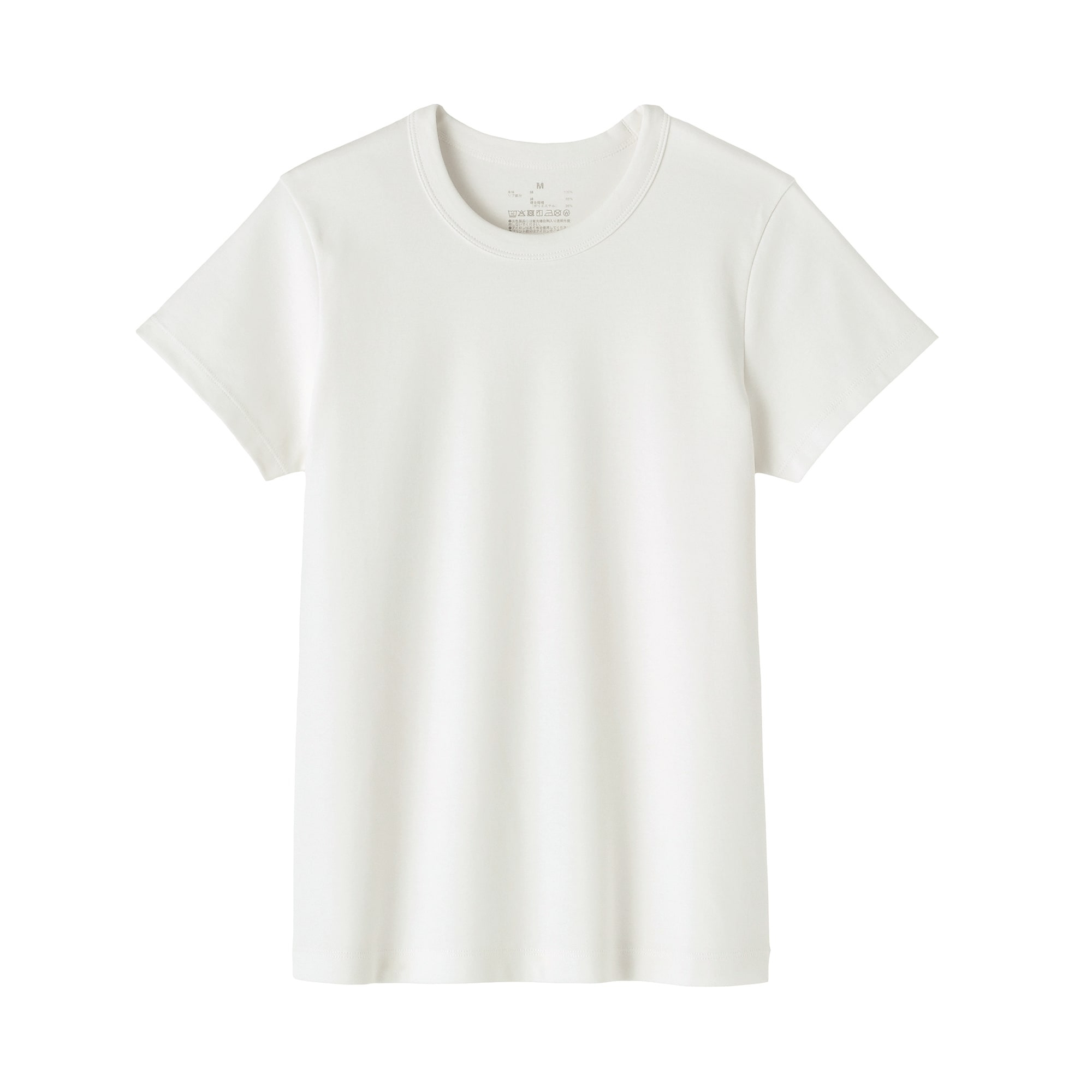 婦人　涼感汗じみしにくいクルーネック半袖Ｔシャツ（ＡＳＥＡＮ）