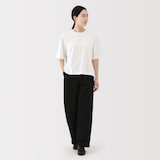 婦人　涼感ＵＶカットクルーネックワイド半袖Ｔシャツ（ＡＳＥＡＮ）