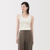 婦人　ストレッチリブ編みタンクトップ（ＡＳＥＡＮ）