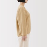 婦人　素材に還るフリースプルオーバー