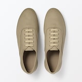 紳士　柔らかい中敷を使用した　撥水キャンバススニーカー