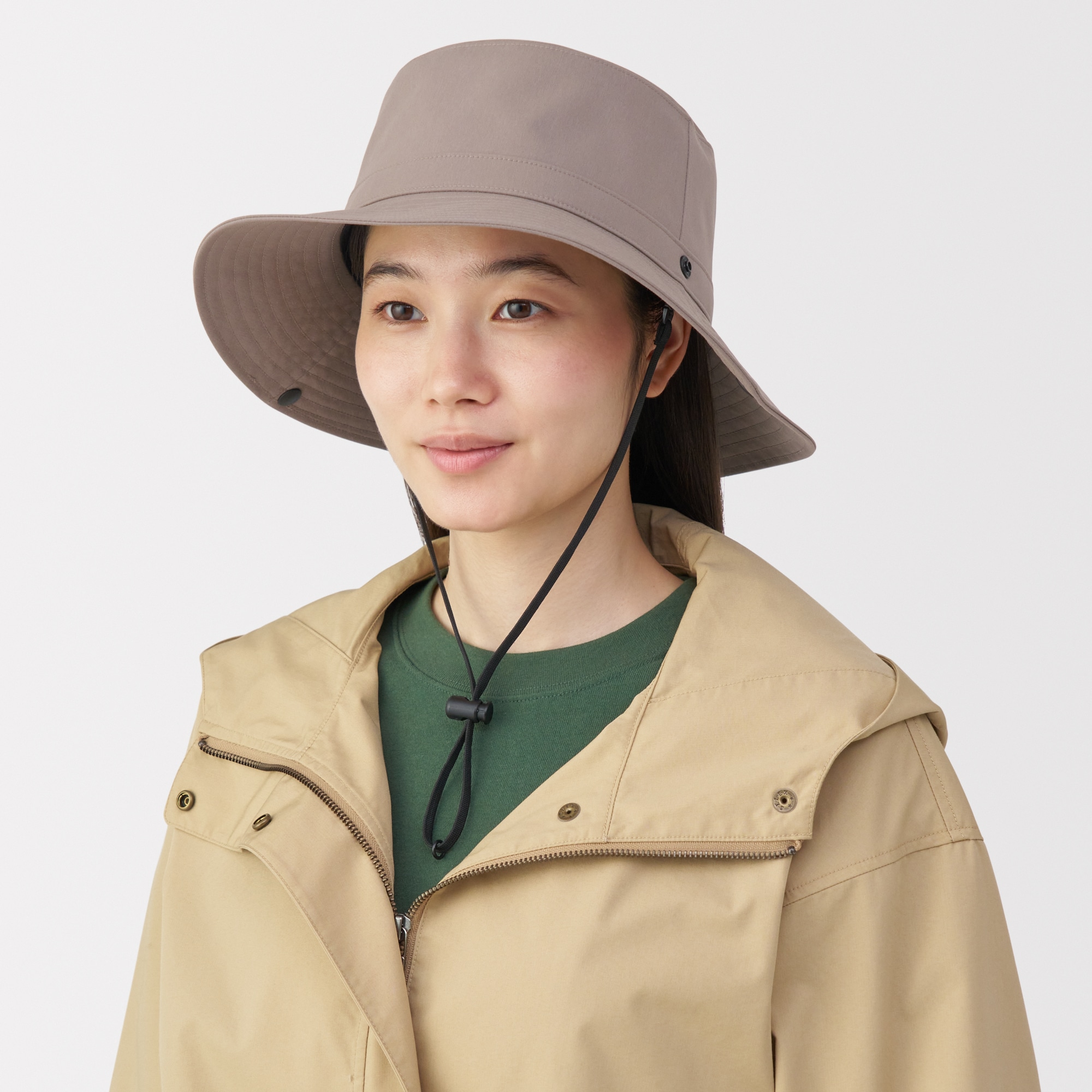 ＵＶカット透湿撥水防水テープ使いサファリハット