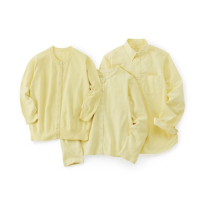 染めなおした服（キハダ）