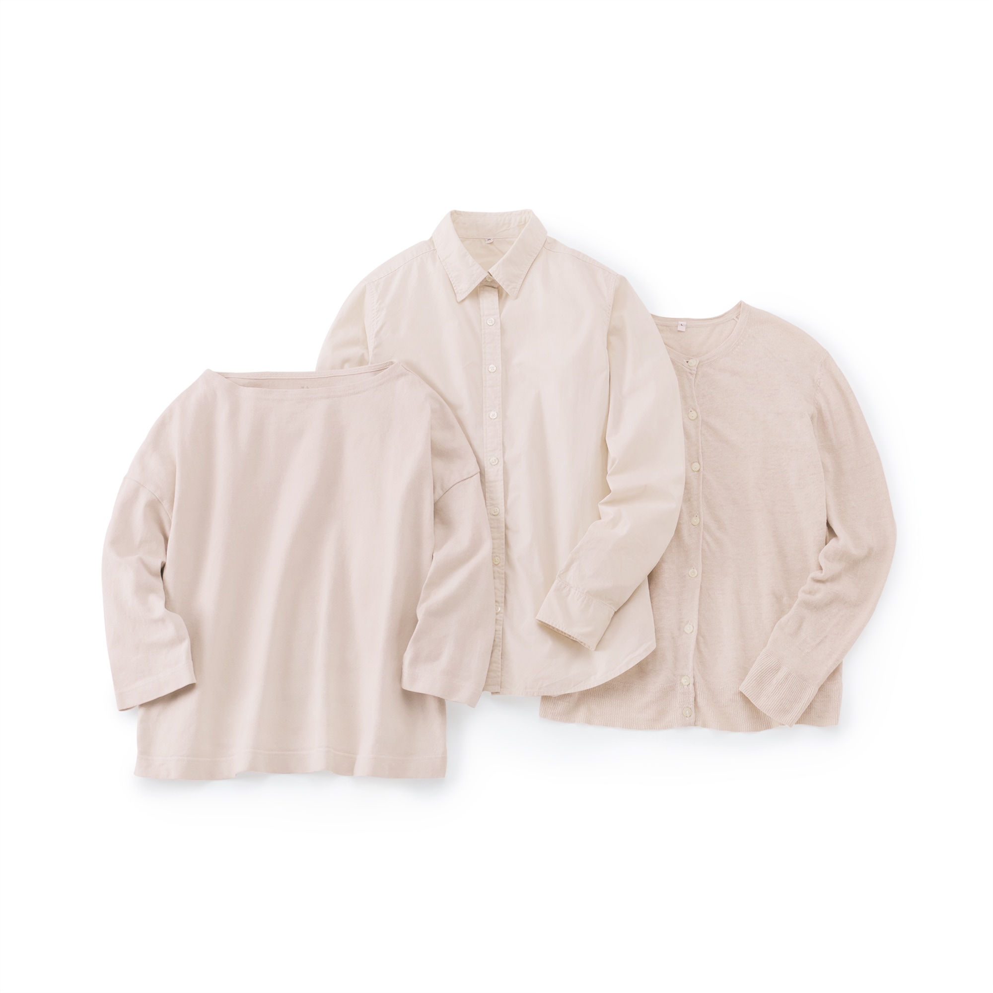 染めなおした服（柿）