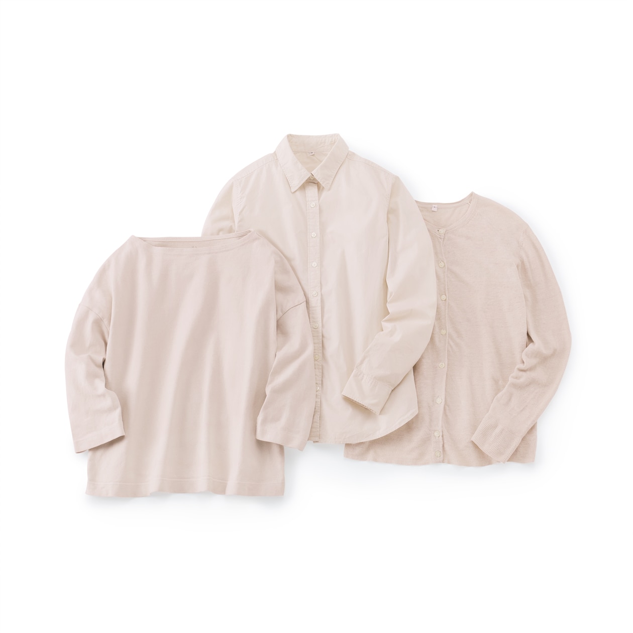 染めなおした服（柿）