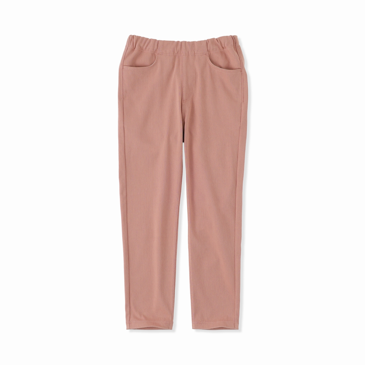 キッズ　ジャージーストレッチツイルレギンスパンツ