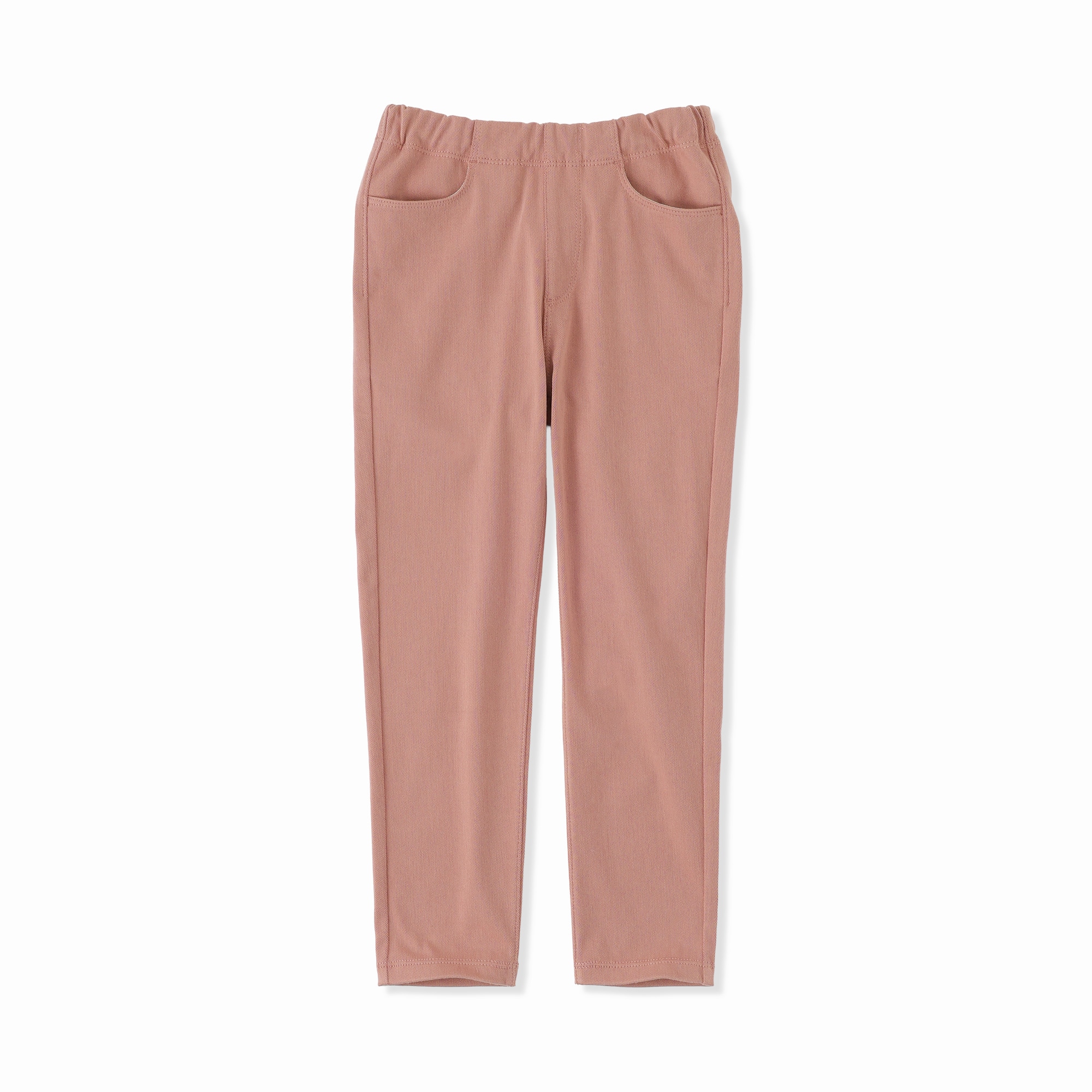 キッズ　ジャージーストレッチツイルレギンスパンツ