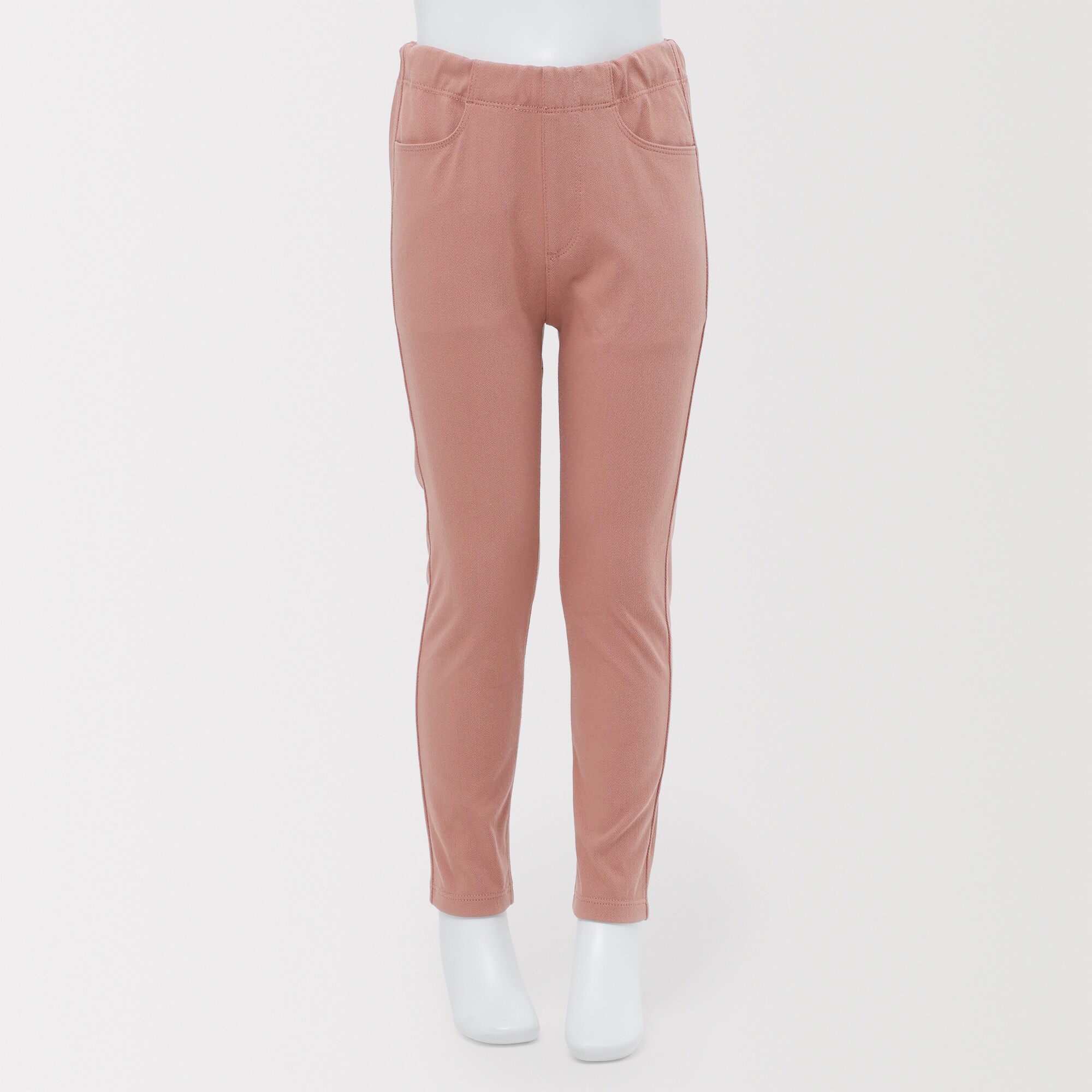 キッズ　ジャージーストレッチツイルレギンスパンツ