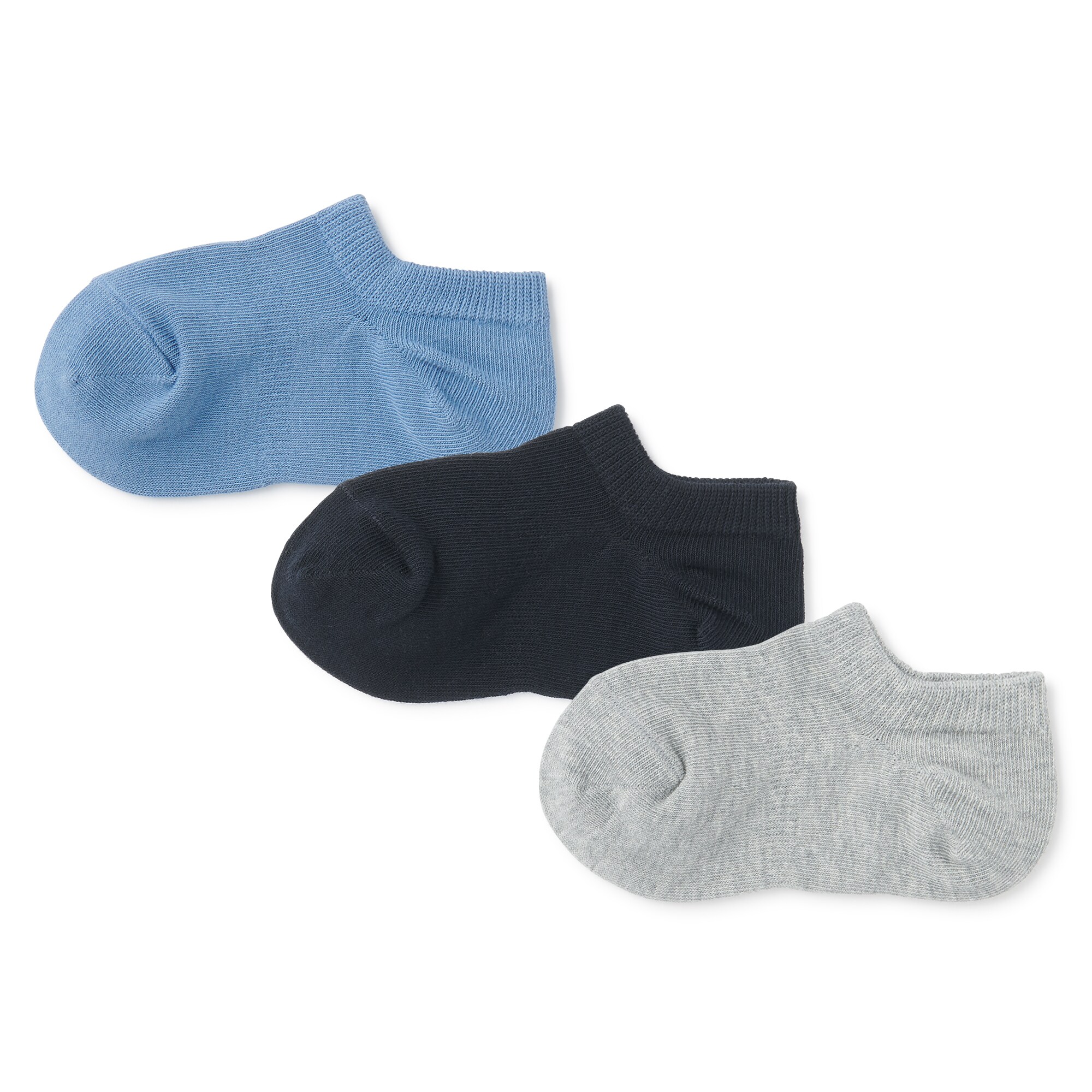 キッズ　足なり直角　スニーカーイン（３足組）