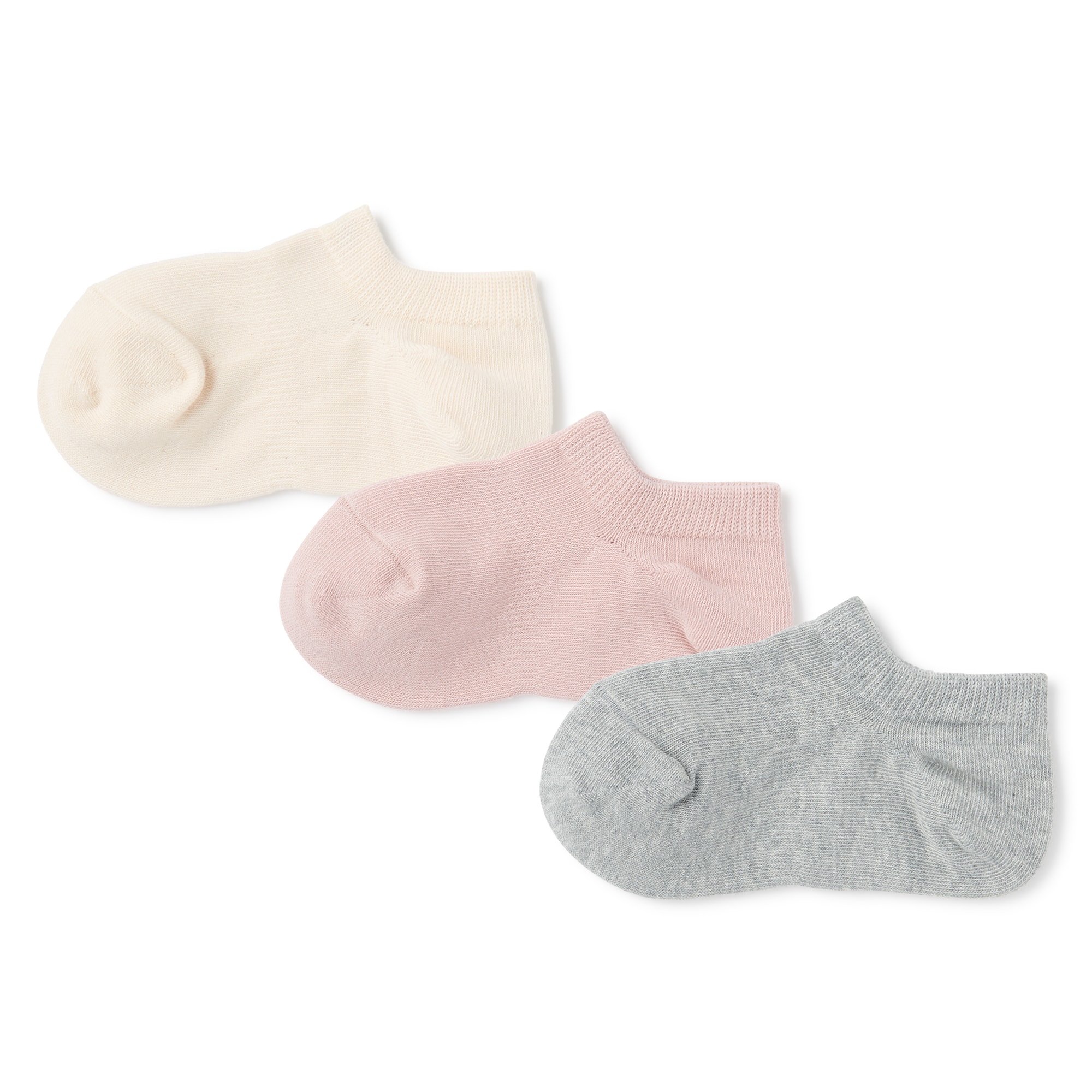 キッズ　足なり直角　スニーカーイン（３足組）