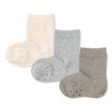 ベビー　足なり直角　靴下（３足組）