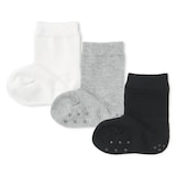 ベビー　足なり直角　靴下（３足組）