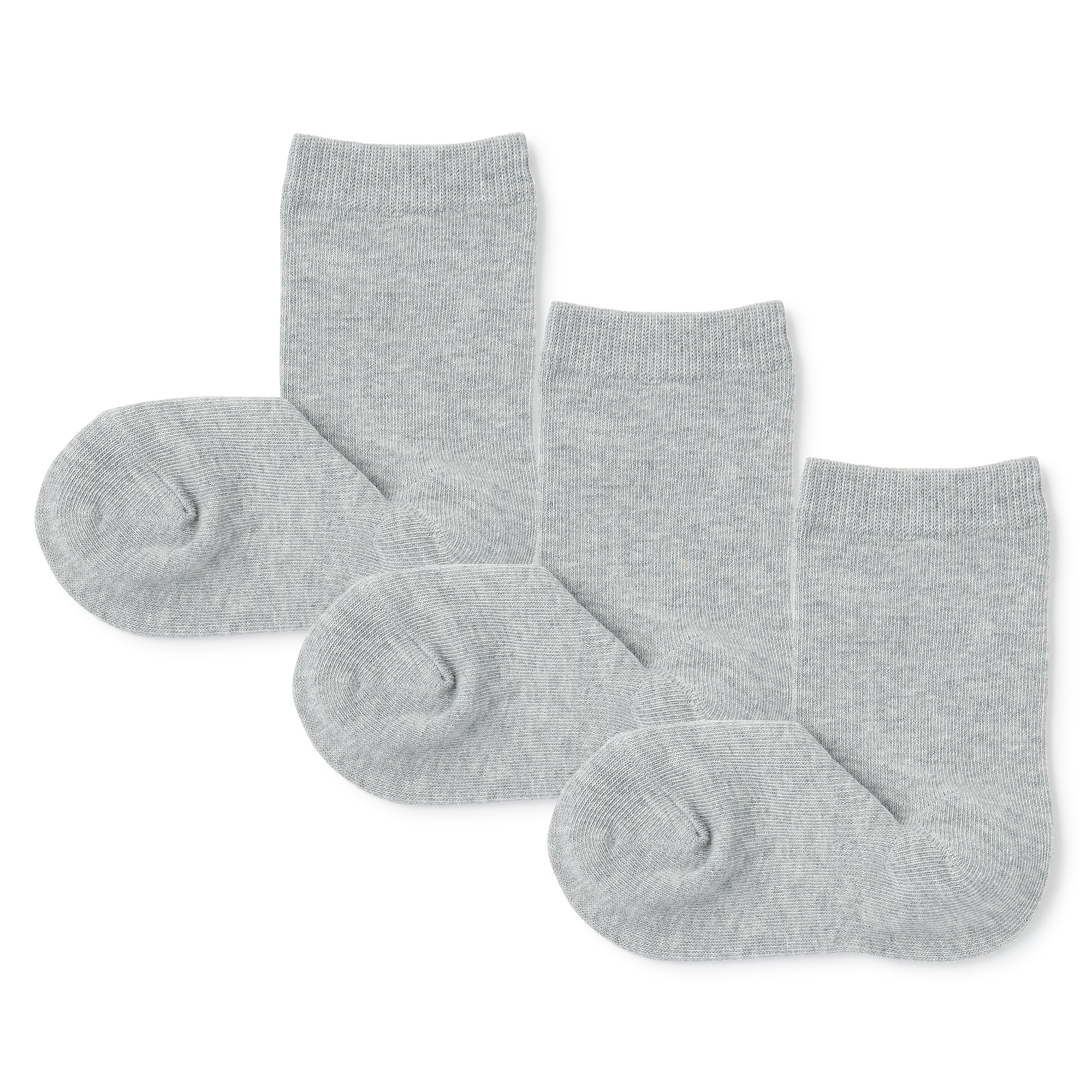 キッズ　足なり直角　靴下（３足組）