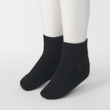 キッズ　足なり直角　ショート丈靴下（３足組）