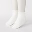 キッズ　足なり直角　ショート丈靴下（３足組）