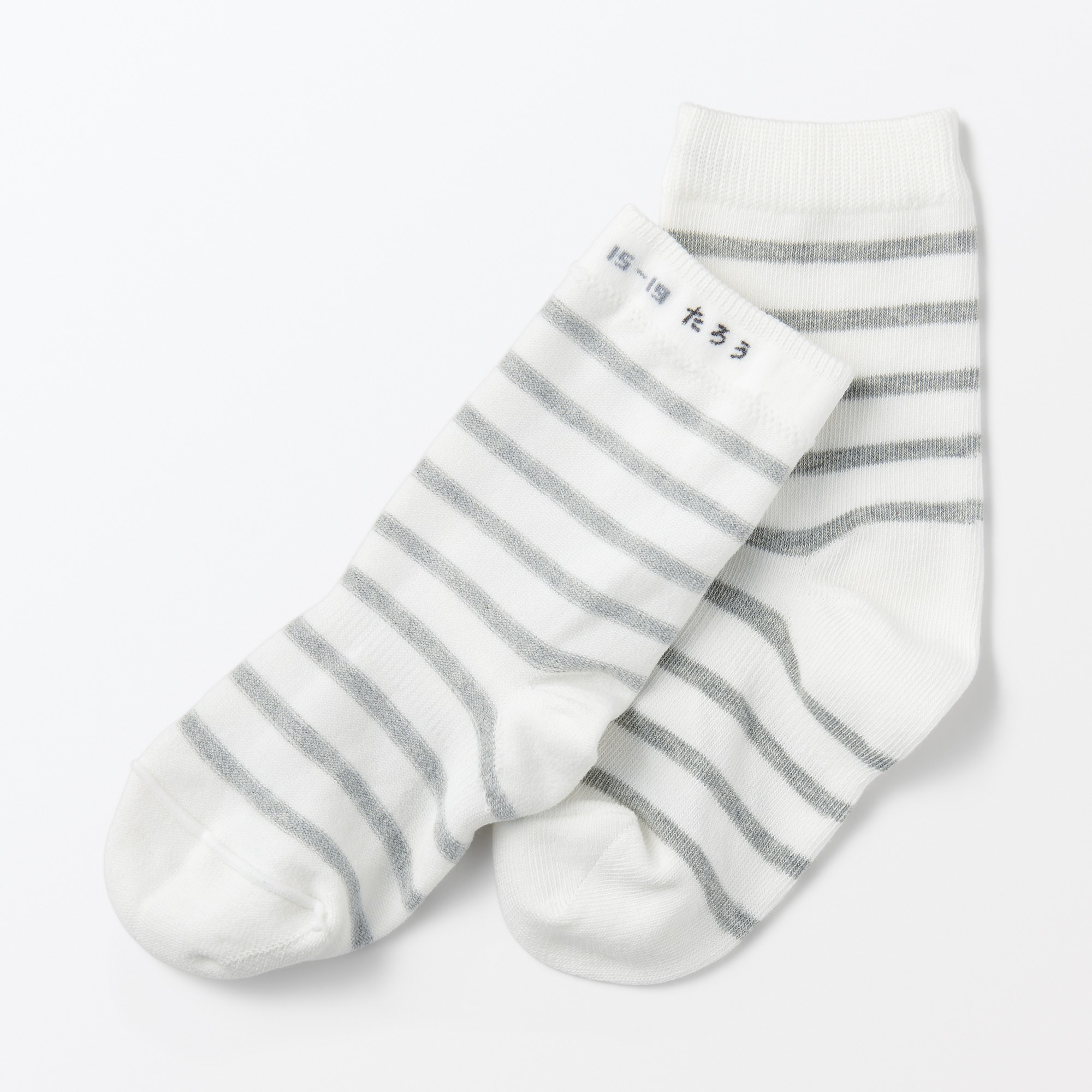 キッズ　足なり直角　靴下（柄・３足組）