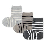 キッズ　足なり直角　靴下（柄・３足組）