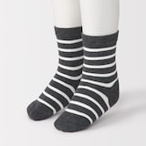 キッズ　足なり直角　靴下（柄・３足組）