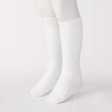 キッズ　足なり直角　ハイソックス（３足組）