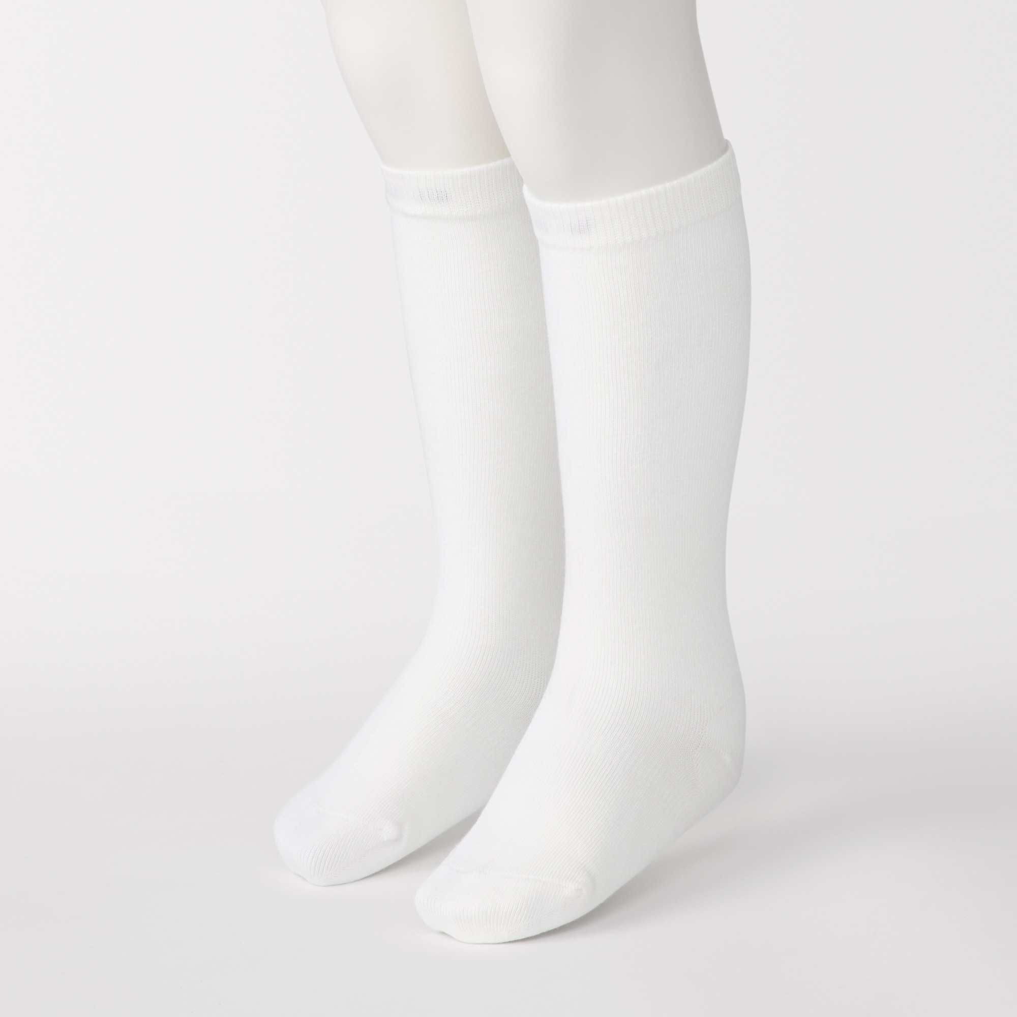 キッズ　足なり直角　ハイソックス（３足組）