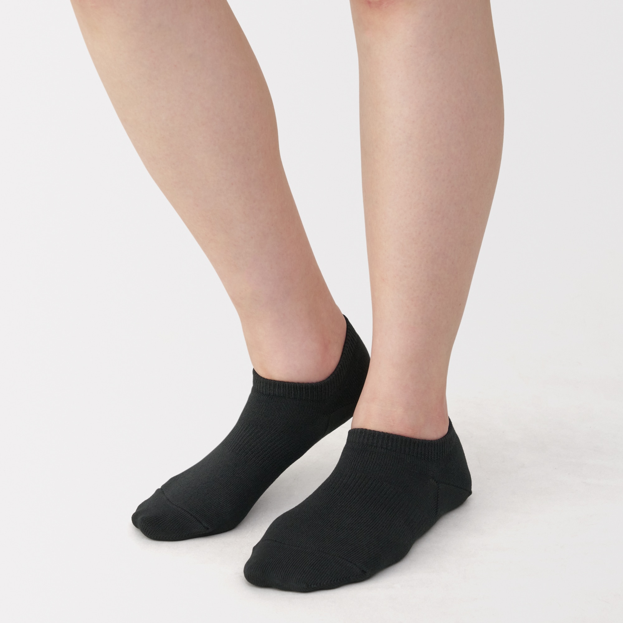 婦人　足なり直角　スニーカーイン（４足組）