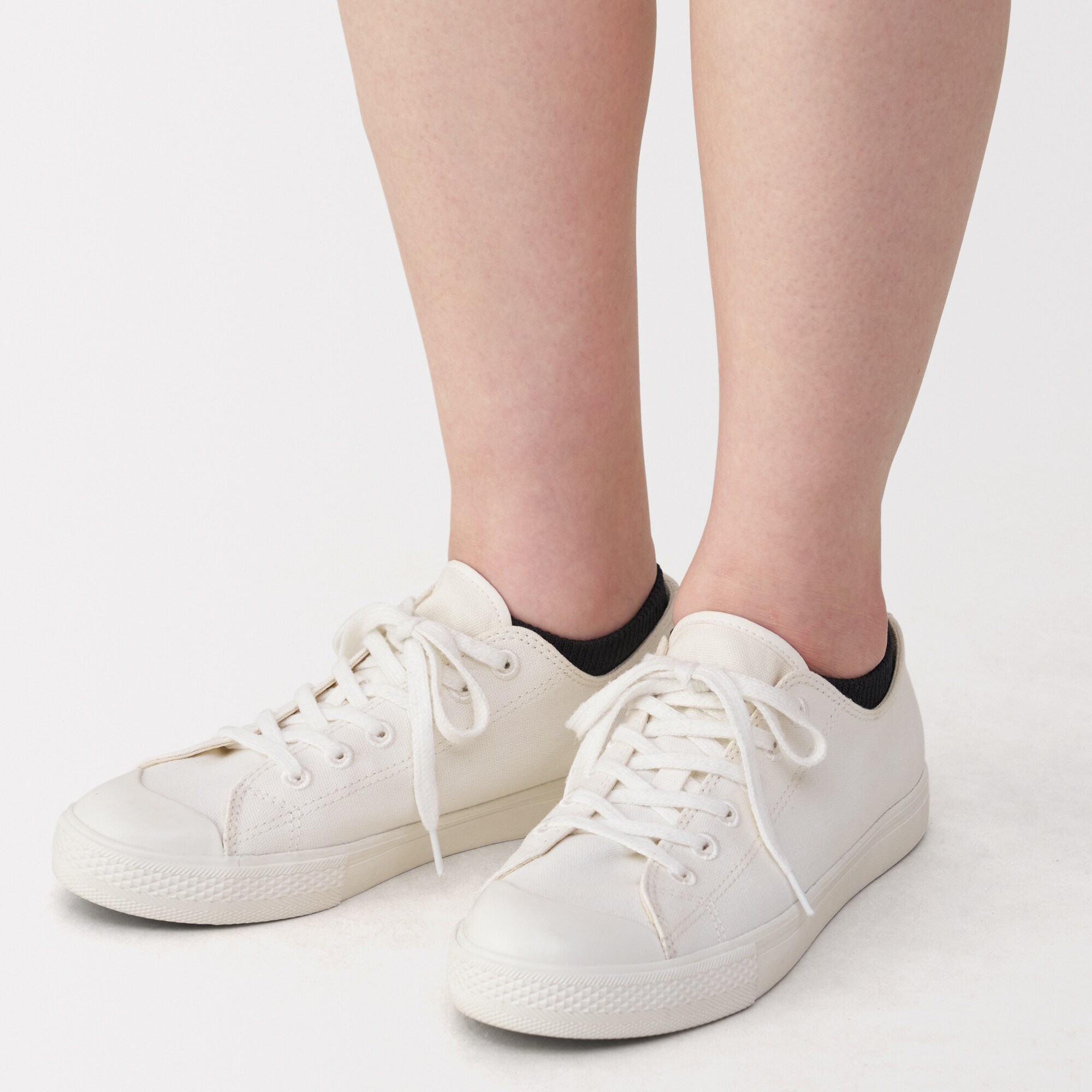 婦人　足なり直角　スニーカーイン（４足組）